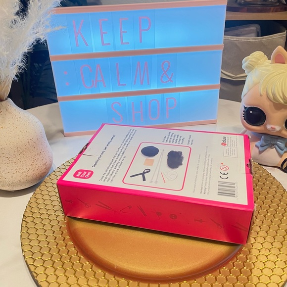 Knit Your Own Mini Ninja Kit - Black crochet, handmade toys - Picture 6 of 10